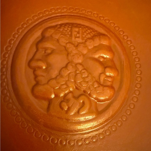 Rare Deadstock Vintage FENDI Janus Collection Leather Crossbody- New w/ Dustbag - Picture 2 of 11